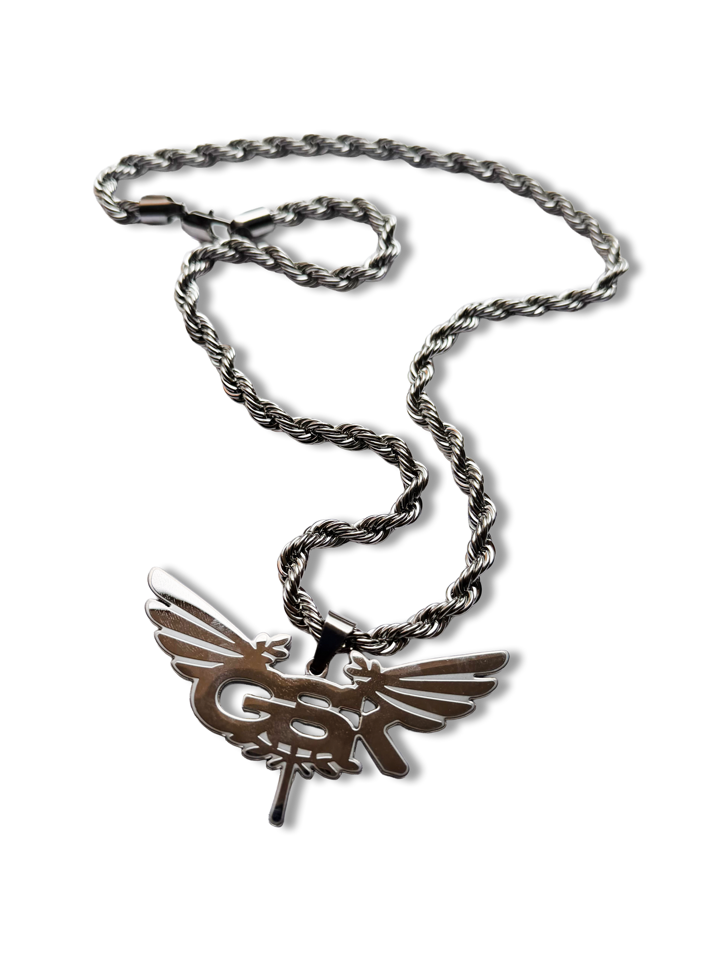 GSK winged logo chain
