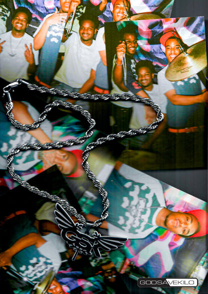 GSK winged logo chain