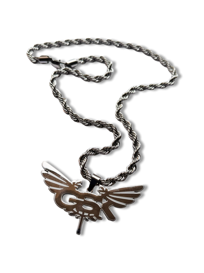 GSK winged logo chain