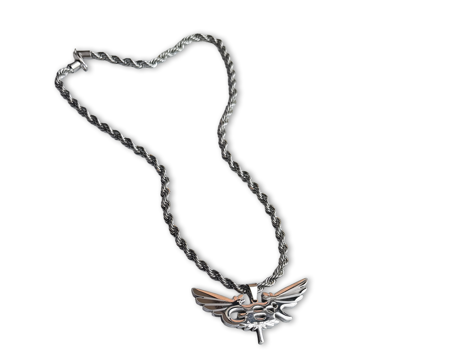 GSK winged logo chain