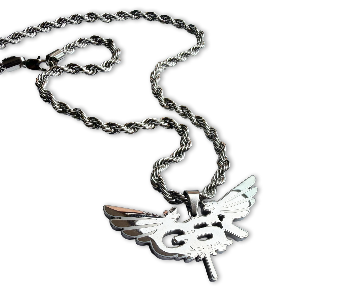 GSK winged logo chain